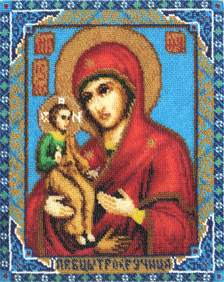 Набор для вышивания Panna Икона Божией Матери Троеручица ЦМ-1277