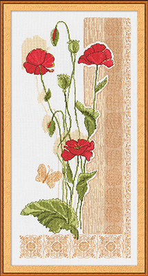 Набор для вышивания Panna Цветы наших садов Совершенство Ц-0788