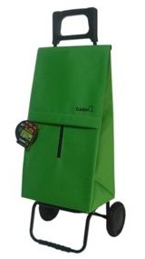 Сумка-тележка хозяйственная Garmol Liso шасси Plega.2 (зеленая) C-99
