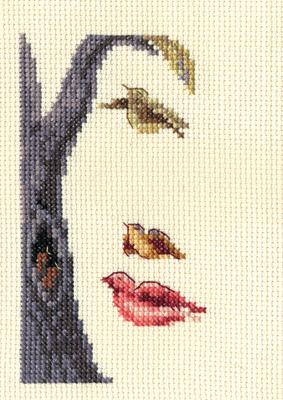 Набор для вышивания Кларт Лицо-птицы 6-065