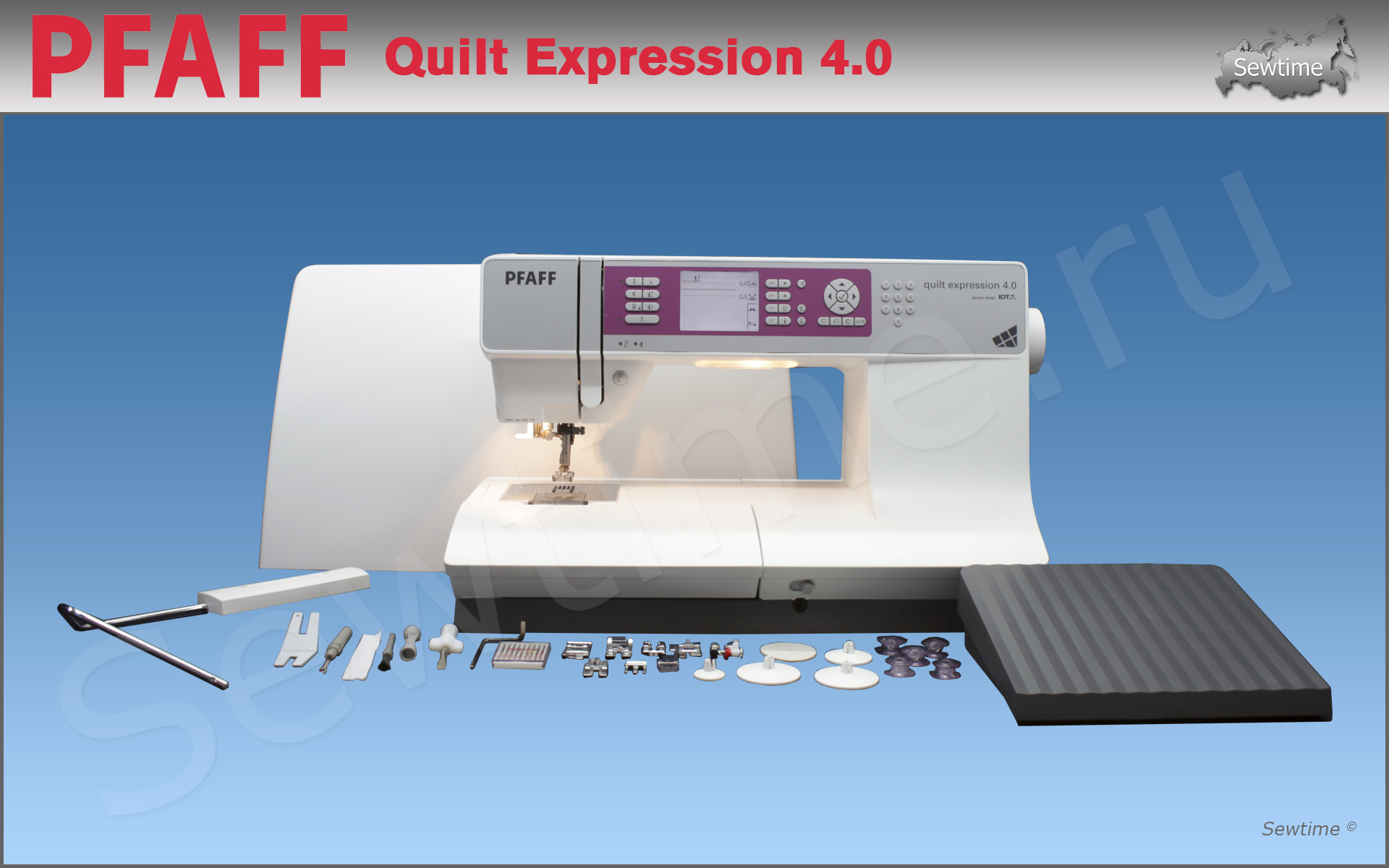 Pfaff Quilt Expression 4.0 купить швейную машинку, оверлок, сравнение