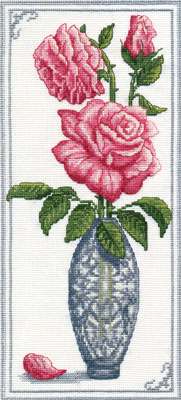 Набор для вышивания Кларт Дамасская роза 8-063