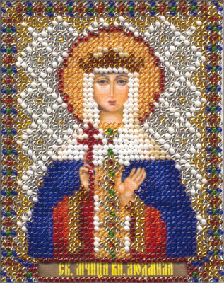 Набор для вышивания Panna Икона св мученицы княгини Людмилы ЦМ-1365