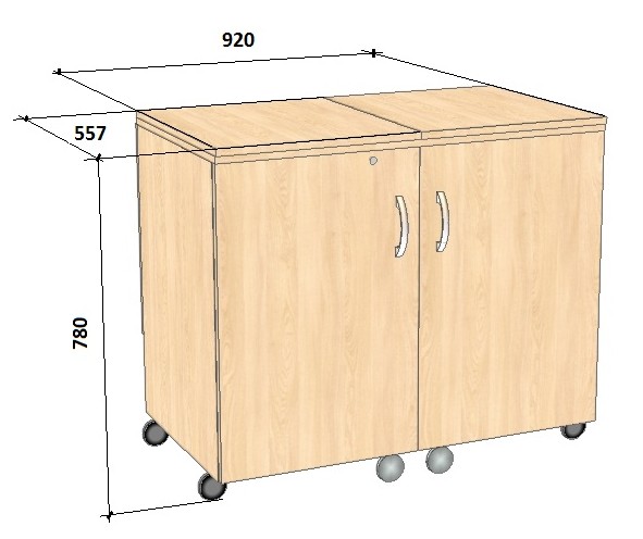 Стол Комфорт-7+ (орех аида) для швейной машины и оверлока