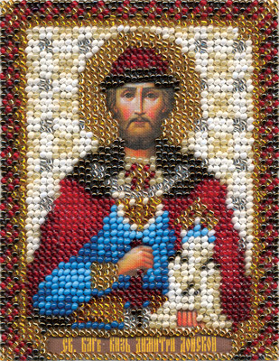 Набор для вышивания Panna Икона св благоверного князя Дмитрия Донского ЦМ-1268