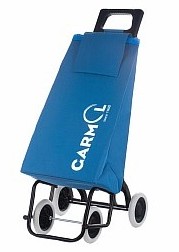 Сумка-тележка хозяйственная Garmol Logo шасси Cuatre (темно-синий) C-327