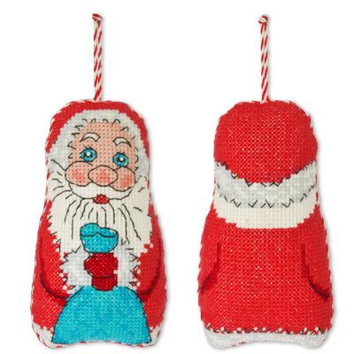 Набор для вышивания Panna Игрушка Дед Мороз ИГ-1429