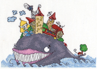 Набор для вышивания Кларт Рыба-кит 8-107