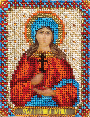 Набор для вышивания Panna Икона Святой Великомученицы Марины ЦМ-1504