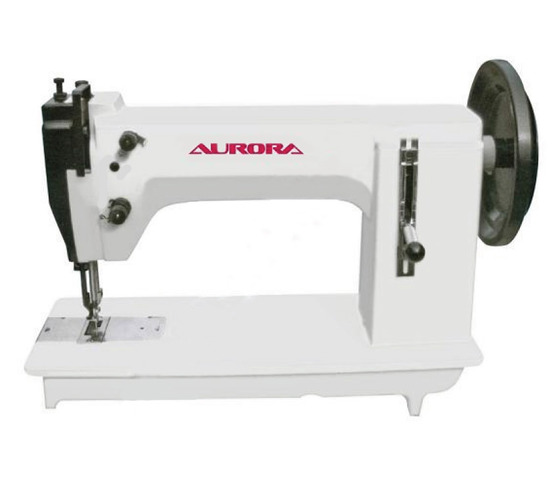 Прямострочная промышленная швейная машина Aurora A-450 для изготовления полировальных кругов