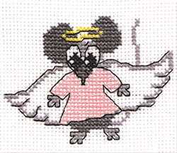 Набор для вышивания Кларт Мышка-ангел 7-113