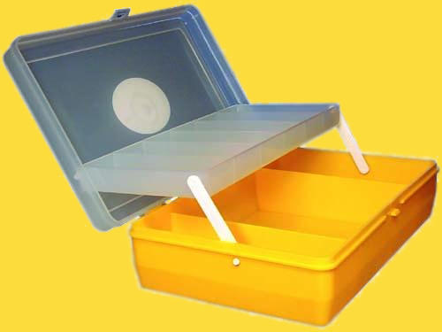 Коробка для мелочей Тривол-М Тип-4, арт. 05 05 044 (цвет желтый)