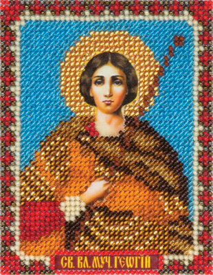 Набор для вышивания Panna Икона Святого Великомученика Георгия ЦМ-1398