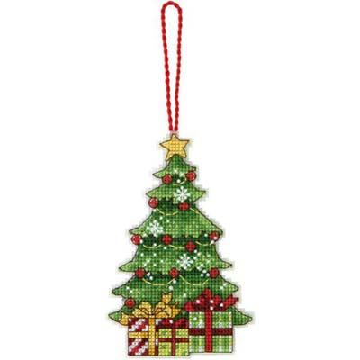Набор для вышивания Dimensions Рождественские украшения Елка №01 70-08898