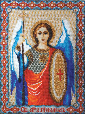 Набор для вышивания Panna Икона Архангел Михаил ЦМ-1017