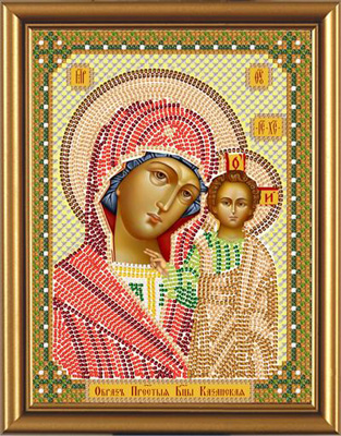 Набор для вышивания Нова Слобода Богородица Казанская С №04 6002