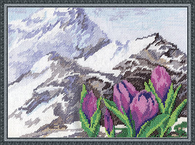 Набор для вышивания Panna Альпийские цветы Ц-0952