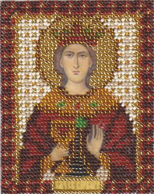 Набор для вышивания Panna Икона Св Великомученицы Варвары ЦМ-1210