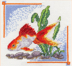 Набор для вышивания Panna Золотая рыбка Д-0190