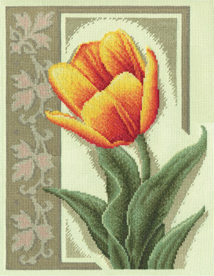 Набор для вышивания Panna Прекрасный тюльпан Ц-1288