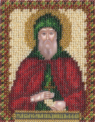 Набор для вышивания Panna Икона Св Благоверного Даниила Московского ЦМ-1213