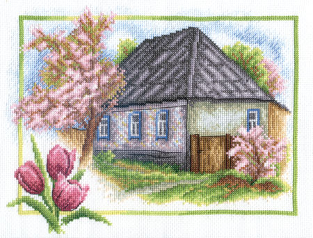 Набор для вышивания Panna Весна в деревне ПС-0332