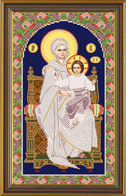 Набор для вышивания Нова Слобода Божия Матерь на Престоле СК №01 9006