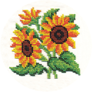 Набор для вышивания Кларт Цветы солнца 8-117