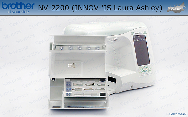 Швейно-вышивальная машина Brother INNOV-'IS NV-2200 Laura Ashley (с вышивальным блоком)