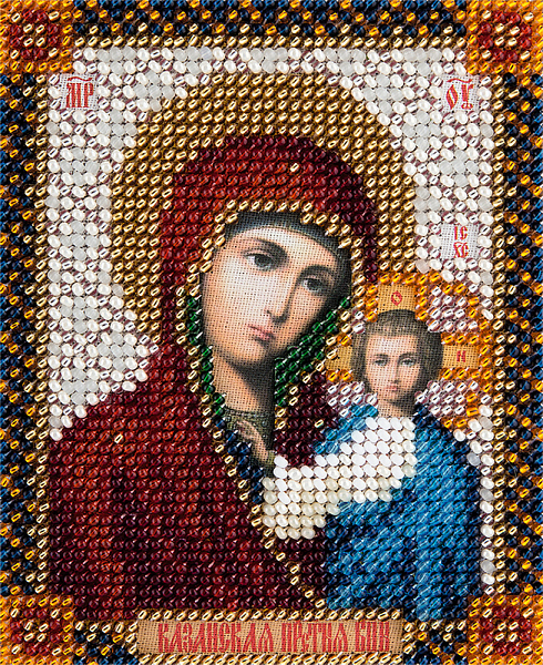 Набор для вышивания Panna Икона Божией Матери Казанская ЦМ-1823