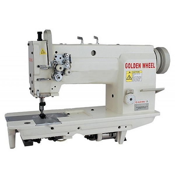 Двухигольная промышленная швейная машина Golden Wheel CS-8162S