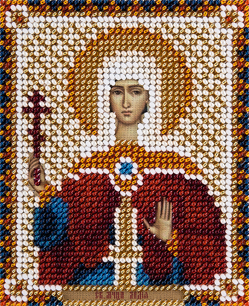 Набор для вышивания Panna Икона Святой мученицы Лидии Иллирийской ЦМ-1782