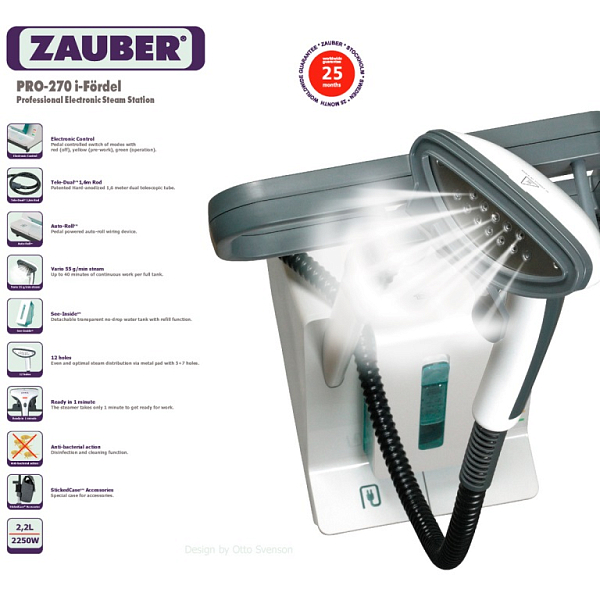 Отпариватель для одежды Zauber Pro 270 I-Fordel