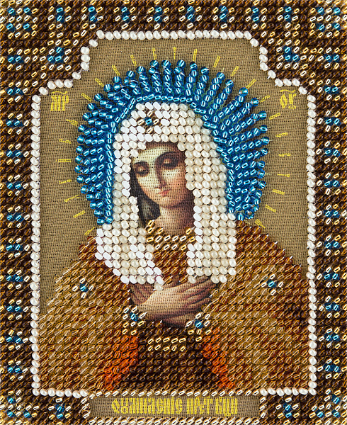 Набор для вышивания Panna Икона Божией Матери Умиление Серафимо-Дивеевская ЦМ-1821