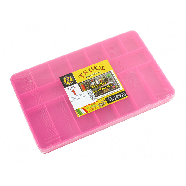 Коробка для мелочей Trivol Тип-1, арт. 05 05 016 (цвет малиновый)