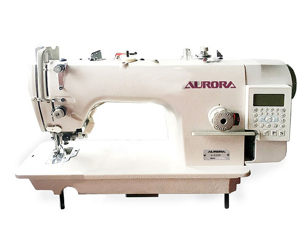 Прямострочная промышленная швейная машина Aurora A-5200-D3 с ножом обрезки края материала