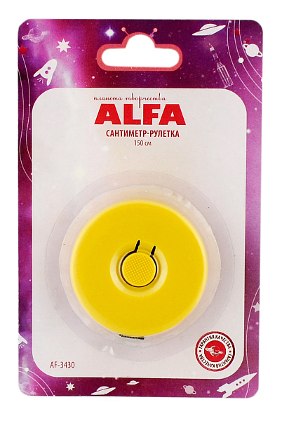 Сантиметр рулетка Alfa AF-3430