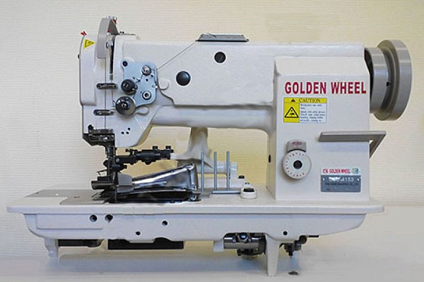 Прямострочная промышленная швейная машина Golden Wheel CSU 4153 для окантовки