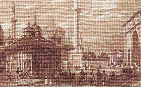 Набор для вышивания Panna Стамбул Фонтан султана Ахмета ГМ-1292