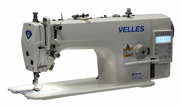 Прямострочная промышленная швейная машина Velles VLS 1015DDH со встроенным сервоприводом