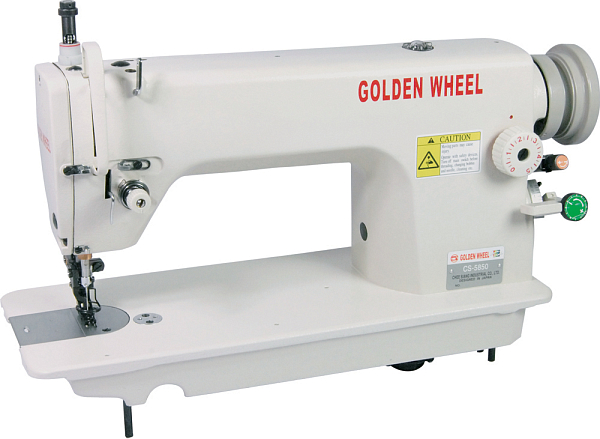 Прямострочная швейная машина с нижним и переменным верхним продвижением Golden Wheel CS-5850