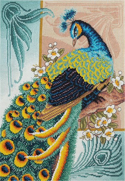 Набор для вышивания Panna Птица счастья ПТ-1680