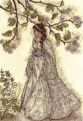 Набор для вышивания Panna Леди-Весна Ф-1334