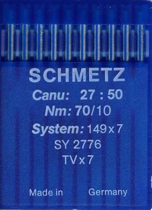 Швейные иглы для промышленных машин Schmetz TVx7 SES №120