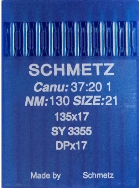 Швейные иглы для промышленных машин Schmetz DPx17 135x17 MR №120