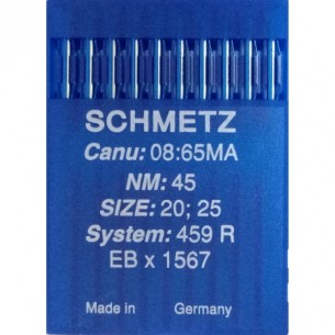 Швейные иглы для промышленных машин Schmetz 459 1567 R №65