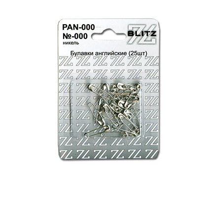 Булавки Blitz Pan 000