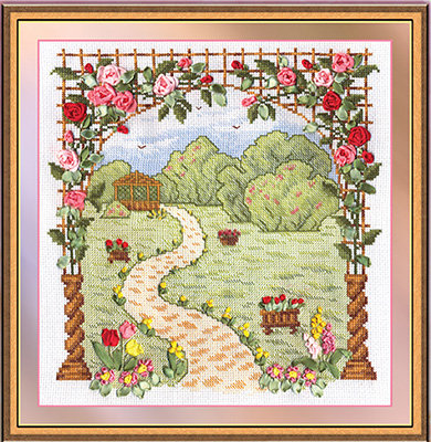 Набор для вышивания Panna Любимый сад Ц-0901
