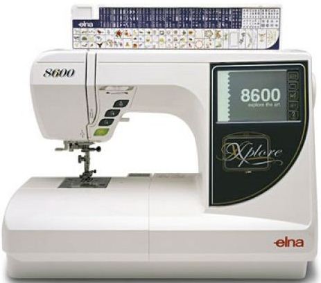 Швейно-вышивальная машина Elna 8600 Xplore (с вышивальным блоком)
