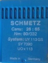 Швейные иглы для промышленных машин Schmetz UY 113 GS R №100